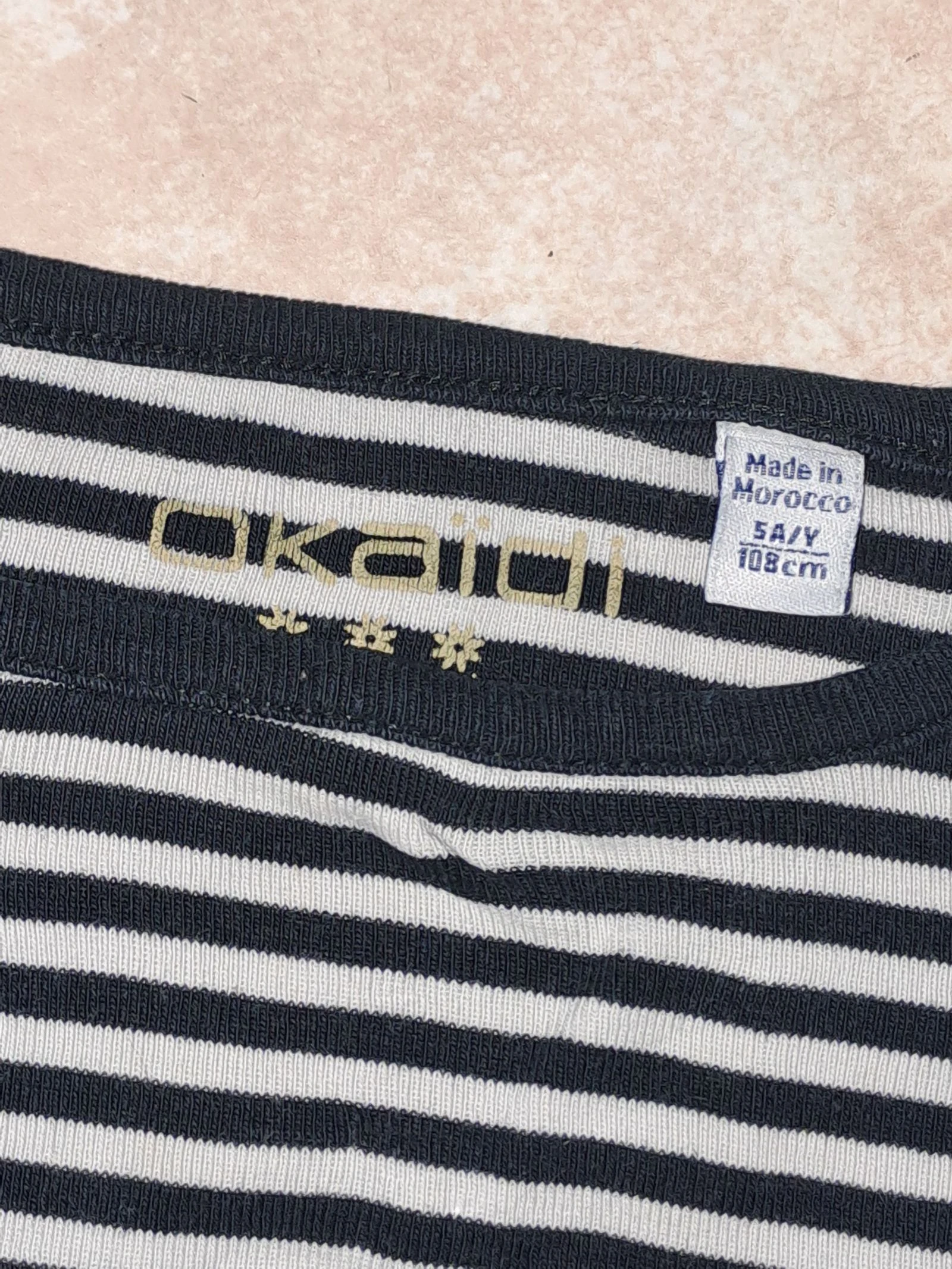 Naval Striped Polo 5 Years Okaidi – photo 2